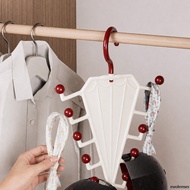 ️ ️ 360-degree rotating umbrella-shaped multi-function hanger, tie clip, outfit, space-saving wardro