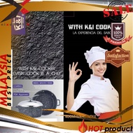 🔥NEW ARRIVAL🔥 K&I Germany 40cm Stone Pan Granite Ceramic Induction Pots (Periuk Rendang/ Kuali Batu)