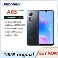Blackview A85 Cheap 4G Smartphones 8GB+128GB 50MP Camera 6.5Inch Display Android 12 4480mAh