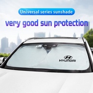 Car Windshield SunShade Cover Car Accessories For Hyundai N Line Tucson I30 Santafe Accent Kona Elan