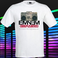 New EMINEM Boombox Berzerk Rap Hip Hop Music Men White T-Shirt Size S to 3XL men t-shirt XS-4XL-5XL-6XL