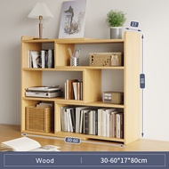 Furniture Rak Buku Organizer Rak Multifungsi Minimalis Rak Kayu Rak Pajangan Portable Lemari Buku