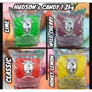 HUDSON'S CANDY (LIME/HONEY LEMON/CLASSIC/WILD CHERRY) 1.2kg 400pcs