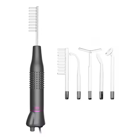 GESS Skin Massage Wand - Portable High Frequency Skin Massage Machine with 5 Wands – Boost Your Skin