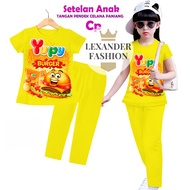 Lexander short shirt and trousers set CP Edition children'sST Trending Picture Yupy Burger