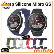 SA Strap Silicone Mibro GS Silikon Silicon Tali Jam Tangan Karet Rubber Strap Smartwatch Tali Jam Ta