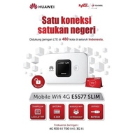 Mifi Modem Wifi Router 4G Huawei E5577 Max Unlock Gsm - Free Tsel 14Gb