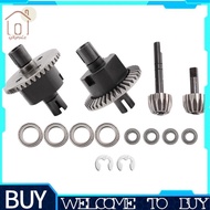 Front & Rear Differential and Gear Kit for    94123 94107 94111 94118 94166 1/10 RC Car Upgrade Part