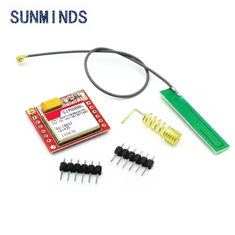 1p SIM800L GPRS GSM Module Micro SIM Card Core Quad-band TTL Serial Port Antenna PCB Wireless WIFI B