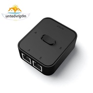 [untedvrip9n]2 Port RJ45 LAN CAT6 Network Switch  1000Mbps 2 in 1 Out/1 in 2 Out Internal External N