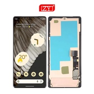 ZY LCD for Gogle PIXEL 7 Pro (6.7-Inch GP4BC) Fullset Tucshcreen Fingerprint On Black