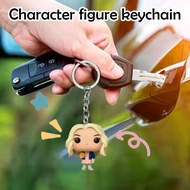 Stranger Things Keychain Backpacks Hanging Pendant Character Figure Keychain For Fans Gift F6g4