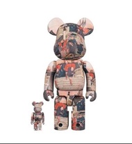 (現貨1隻)Bearbrick 100%+400% 東京国立博物館 BE@RBRICK 歌川広重「東海道五十三次」日本橋