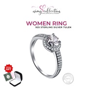 NWR18 S925 Ring for Women Cincin Perempuan Women Ring Engagement and Wedding Silver 925 Ring