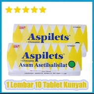 Aspilets Obat Sebagai Pengencer Darah Acetylsalisilic Membantu Atasi Pusing Angina Pektoris