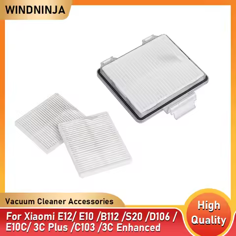 Primary Filter HEPA Filter Replacement For Xiaomi E12/ E10 /B112 /S20 /D106 /E10C/ 3C Plus /C103 /3C