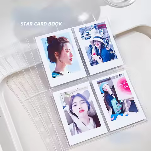 A5/A6 High Definition Transparent Kpop Idol Card Collect Refill Sleeves 10pcs 3inch DIY Photocards B