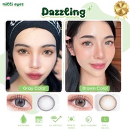 รุ่นที่ขายดีที่สุดในตอนนี้ ตาโต ตาหวานมาก กรองแสง เลนส์ไฮโดรเจล คอนแทคเลนส์ Dazzling ฝาทอง Wewink ค่