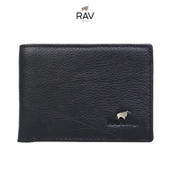 RAV DESIGN Mens Wallet / Genuine Leather / Black / RVW774-G1-51190