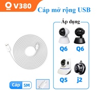 V380 USB Extension Cable 5M USB Cable Dedicated Extension Cable for Camera / Phone / Webcam