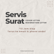 Servis Menulis Cover Letter dan Resign Letter