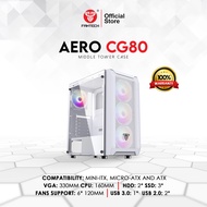 Fantech Case Aero CG80 Middle Tower Case with Fan Supports ATX Mini ITX Micro ATX motherboards Tempe