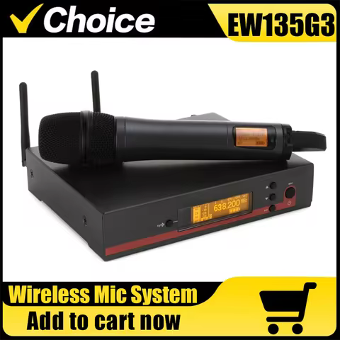 EW135G3 EW135 G3 Professional UHF One Channel Wireless Microphone System with E835 E835S Metal Mic f