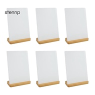 6 Pack Sublimation Photo Frames Blanks 5 X 7 Inch Heat Transfer Metal Picture Frames with Wood Base 