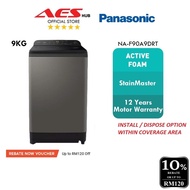 Panasonic Washing Machine 9KG Top Load Auto Washer Machine Mesin Basuh 洗衣机 洗衣機 NA-F90A9DRT