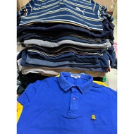 Set Of 10-50 Pieces Polo Shirt With Collar Including Japanese Brands Grade B Selected Condition No F