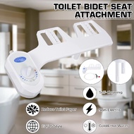 Automatic Cleaning Sprayer Mechanical Nozzle Muslim Shattaf Washing Ass Non-Electric Bidet Toilet Seat Bidet Accessories Plastic EU/US White