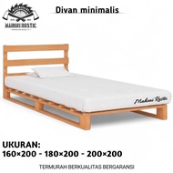 sleep divan dipan kayu minimalis divan alas kasur divan tempat tidur size L