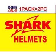 Body Sticker / Stripe / STIKER Stickers, Logos & Emblems [1PACK=2PCS] A0131 SHARK HELMET