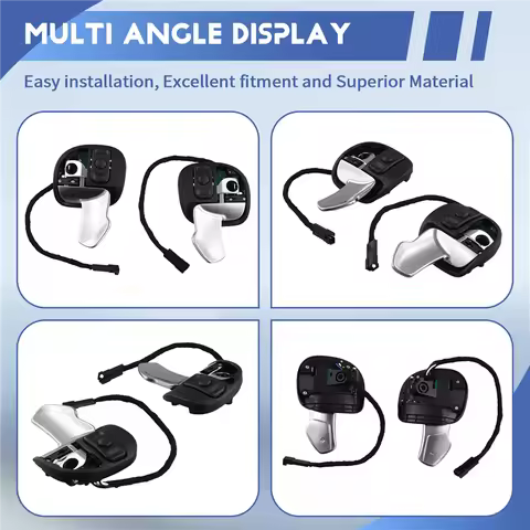 Car Steering Wheel Paddle Shifter For Dodge Challenger Charger Chrysler 300 Jeep Grand Cherokee 5RQ0