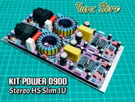 Kit Class D D900 Stereo Slim 1U Class D 900 Power Amplifier