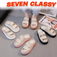 SC - WOMEN'S TWO-BAN SANDALS EW05 NEWEST MODEL THICK DIY SLIP-ON SANDALS