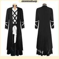 Anime BLEACH Cosplay Aizen Sousuke Set Costume Squad Captain's Robe Cos Suit Halloween Party Costume