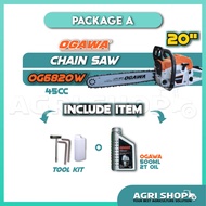 Agrishop Ogawa 16" 18" 20" 22" Chain Saw Heavy Duty Gasoline ChainSaw