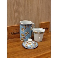 Ceramic Tea Mug with Filter 300ml Ceramic Tea Mug