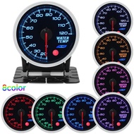 52mm 8 Colors Car Gauge Oil Pressure Bar PSI Water Temp Oil Temp EGT Exhaust Temp Turbo Boost Tachom