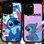 Black Casing for VIVO Y18 Y28 Y03t Y03 Y27 Y36 Y28s Y18i Y17S Y27s V60 5G H111 Cute Stitch