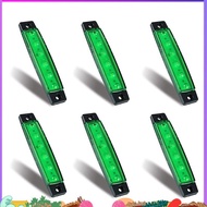 6Pcs LED Marine Boat Lights Marine Courtesy Light Strip Deck Transom Cockpit Navigation Lighting Wat