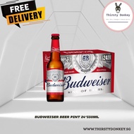 Budweiser Beer Pint 24*330ml (BBD: 06/2026)
