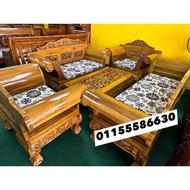 SET SOFA JATI MADURA KAKI GAJAH