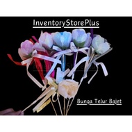 50pcs PROMOSI PREMIUM BUNGA TELUR/ BUNGA TELOR / BUNGA TELUR MURAH / DOORGIFT / 50PCS/PKT