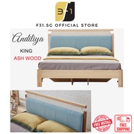 KING SIZE Wooden Bed Frame#Solid wood#KING size #Freedelivery, Free installation
