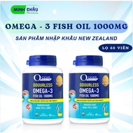 (Genuine) Ocean Health Omega 3 Fish Oil 1000mg Fish Oil Pills - Imported product NEW ZEALAND (BOTTLE