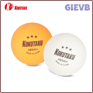 GIEVB KoKutaku ABS Plastic Table Tennis Balls 3 Star 40+mm 2.8g Professional Ping Pong Balls for School Club Training 20 30pcs/bag QIOFD