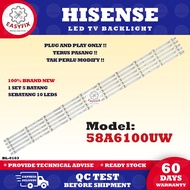 58A6100UW HISENSE 58 INCH LED TV BACKLIGHT ( LAMPU TV ) 58A6100 58A6100 UW