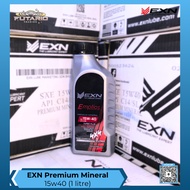 EXN LUBE Engine Oil - 15w40 (1 liter) - Premium Mineral Engine Oil - Automotive, Van, 4x4, 1-Ton Lor